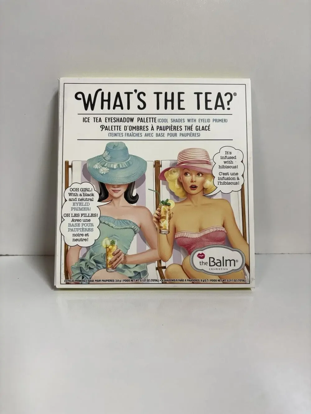 the Balm - What's the Tea? Eyeshadow: The Rundown - 1.2g/0.042oz NEW